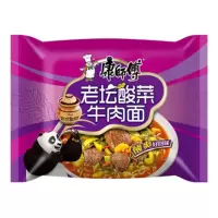 康师傅酸菜牛肉袋面114g