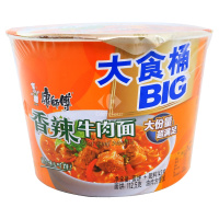 康师傅大食桶香辣牛肉桶面