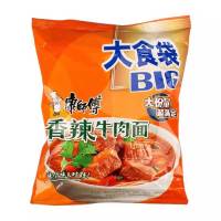 康师傅大食袋香辣牛肉面120g