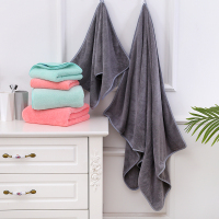 毛巾浴巾3件套2条毛巾+1条浴巾家庭套装