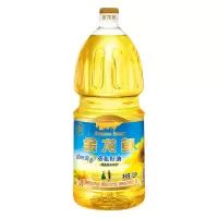 金龙鱼 阳光葵花籽油1.8L 物理压榨 进口原料 炒菜健康家用食用油
