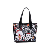 女包新款2020秋冬印花大包单肩斜跨手提托特包时尚潮流购物袋跨境