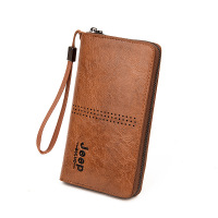 新款商务大容量男士手拿包 韩版休闲手抓包长款钱包钱夹