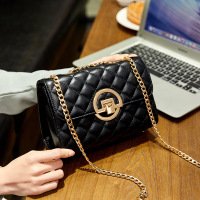 女包超火小包包女2020新款韩版潮百搭斜挎小包菱格链条包