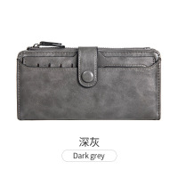 长款钱包女 2020新款简约多功能折叠抽卡钱夹女士手拿包