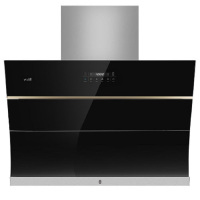 华帝抽油烟机CXW-240-J657AZ 黑色 挥手控烟 高频自动洗