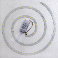 苏宁优购  吊扇灯LED专用吸顶改造灯板环形模组贴片风扇灯圆形灯芯灯片灯盘