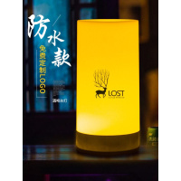 苏宁优购  酒吧台灯led吧台灯logo桌号灯小夜灯餐厅清吧服务灯酒吧桌灯充电