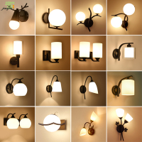 苏宁优购  节能玻璃壁灯卧室床头灯现代简约书房楼梯阳台餐客厅电视背景墙灯