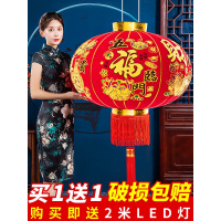 苏宁优购 灯笼吊灯中国风大红灯笼灯户外阳台过年春节挂饰大新年装饰春节
