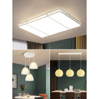 苏宁优购 客厅灯led吸顶灯卧室灯房间床头灯简约现代大气三头餐厅吊灯楼梯吧台饭厅灯新款网红灯饰家用大厅灯具