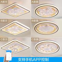 苏宁优购 新款吊扇灯客厅家用吸顶隐形风扇带灯餐厅卧室大风力电扇一体吊灯