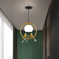 苏宁优购 唐晶 过道吊灯北欧创意小吊灯玄关走廊灯衣帽间厅灯入户阳台简约灯具