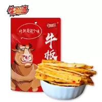 牛劲道 香辣牛肉牛板筋 烧烤味牛板筋 休闲特产零食小吃