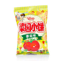 格力高 菜园小饼（蕃茄味）80g/袋