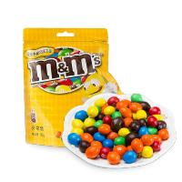 德芙(Dove) M&M’s 彩豆分享装花生牛奶巧克力豆 160g/袋装 休闲 零食 巧克力