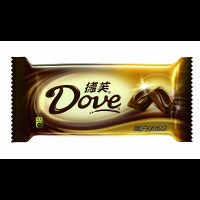 德芙 丝滑牛奶巧克力 150g/块 排块 休闲零食 办公室零食