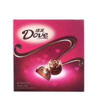 [苏宁超市]德芙恋语榛子酱夹心巧克力盒装150g