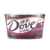 德芙 原粒榛仁、巴旦木及葡萄干巧克力 200g /碗