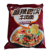 白象多半袋麻辣香锅牛肉面146g