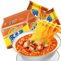 白象多半袋香辣牛肉面138g