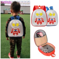 奥特曼书包幼儿园儿童书包蛋壳背包男女童洋气时尚卡通可爱防水双肩包