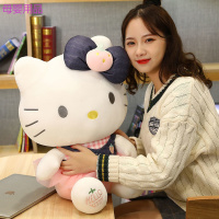 hellokitty可爱公仔娃娃凯蒂猫咪玩偶女生床上陪睡毛绒公仔玩具小