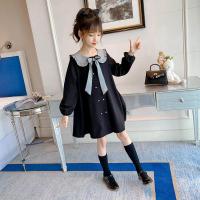 春款女童连衣裙新款薄款儿童公主裙女孩韩版中大童洋气长裙子