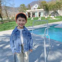 男宝宝牛仔外套男童春秋装新款中小童洋气儿童牛仔上衣韩版