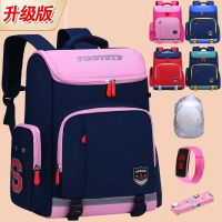 太空书包小学生男女儿童书包1-3-6年级轻便耐磨学生背包防水减负
