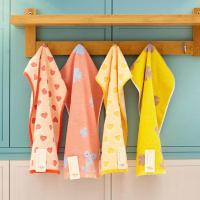 儿童毛巾棉洗脸童巾可爱卡通图案宝宝柔软吸水小毛巾