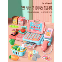 儿童超市收银机玩具宝宝仿真售卖货员女孩过家家收银台3到6岁