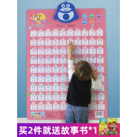 宝宝幼儿童识字认字挂图早教启蒙发有声拼音学习墙贴玩具