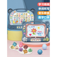 儿童磁性画板婴幼儿家用彩色绘画涂鸦玩具宝宝画画可擦写字板