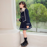 [新品直营]女童学院风小西服套装新款秋装儿童jk制服小学生春秋季套装裙