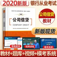 2020年银行业专业人员职业资格考试(初级)应试指导 公司信贷 初级银行从业资格考试教材 银行从业资格证教材考试用书