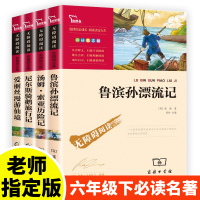 鲁滨逊漂流记原著完整版小学生版正版六年级下册快乐读书吧必读课外书鲁冰迅鲁冰孙书籍汤姆索亚历险记爱丽丝梦游仙境书漫游奇境6