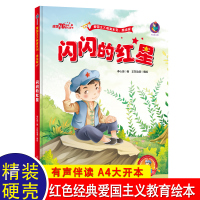 闪闪的红星绘本阅读红色故事书籍幼儿园大班小班中班书 儿童读物3—6老师推荐图书 2岁宝宝经典必读幼儿睡前故事书早教4