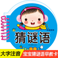 [3本19元]幼儿早教书籍2-3-4-5-6岁宝宝学习书猜谜语卡片幼儿园阅读与识字大中小班用书两周岁三岁半儿童书本启蒙益