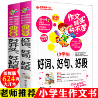 小学生好开头结尾作文书 好词好句好段大全集 小学生3-6年级作文大全 三四五六年级优秀作文素材小学版同步教辅导书籍课外书