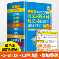 2021年词典小学生专用 全笔顺同义词近义词反义词大全组词造句成语多音多义字辞典 全功能多功能字典工具书书籍大全华语教学