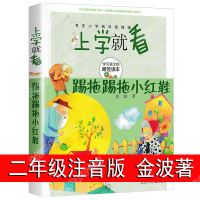 踢拖踢拖小红鞋二年级注音版金波著正版 老师推荐经典必读书目6-8-10岁小学生课外阅读书籍儿童文学读物童话故事书踢踏踢踏