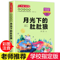 月光下的肚肚狼 冰波 二年级彩图注音版 一年级课外书必读班主任推荐小学生版 6-7-8-10岁儿童文学读物故事书正版带拼