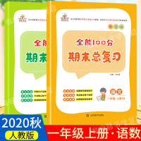 2021全能100分期末总复习一年级上册语文数学试卷全套部编人教版小学生知识点考点总结同步专项训练练习册测试题单元期末冲