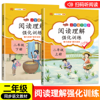 二年级阅读理解训练人教版小学生2年级上册下册语文同步课外阅读必读强化练习册题每日一练一篇学习资料寒假期部编专项课本配套书