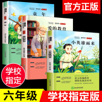 爱的教育书籍 童年书 小英雄雨来六年级必读正版课外书上册快乐读书吧小学生阅读经典书目原著完整版全集管晔著高尔基