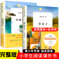 青铜葵花和草房子正版原著完整版曹文轩老师推荐文集适合四五六年级小学生课外阅读必读书籍励志儿童文学读物天天人民文学出版社
