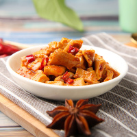 豆尔康香辣味豆干220g/袋[保质期至2021.4]