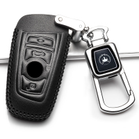 [补贴10%]2020款宝马x1/X2钥匙套18款专用汽车真皮钥匙包扣新智能刀锋2016汽车钥匙包