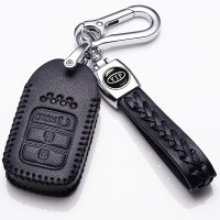 2021款本田CRV专用汽车钥匙保护套19款CR-V真皮车钥匙包锁匙扣17汽车钥匙包